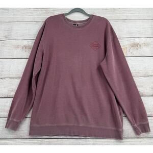 Stone Brewing Gargoyle Logo Crewneck Sweatshirt Adult‎ XXL Purple Red